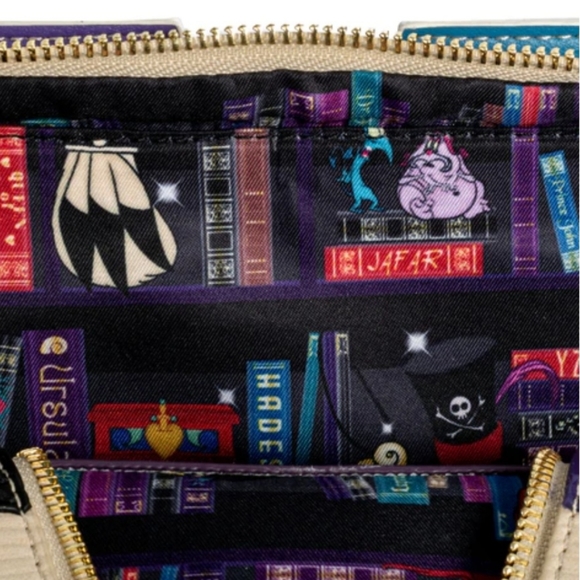 Disney Villains Books Crossbody Bag Stitch Shoppe by Loungefly - Picture 5 of 16